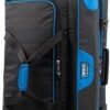 Travelpro Bold Drop Bottom Wheeled Rolling Duffel Bag, Blue/Black, 30-Inch